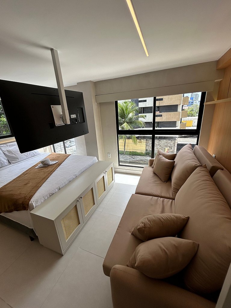 Melhores Flats - Sofisticação a 50m do mar