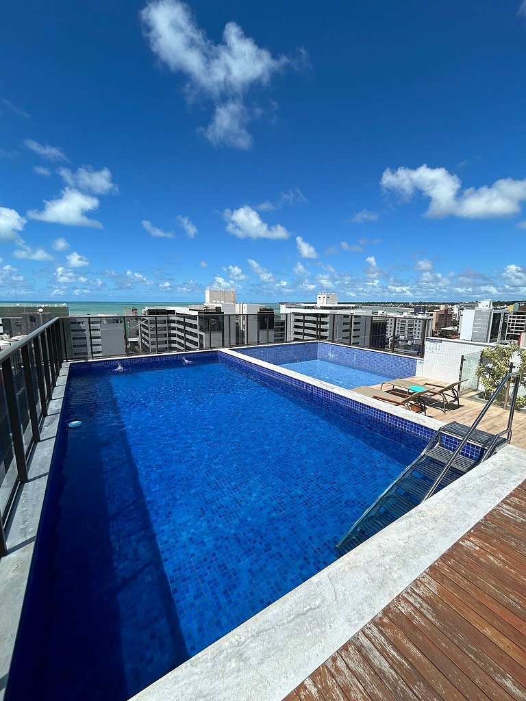 Melhores Flats - Novo, pertinho do mar de Tambaú