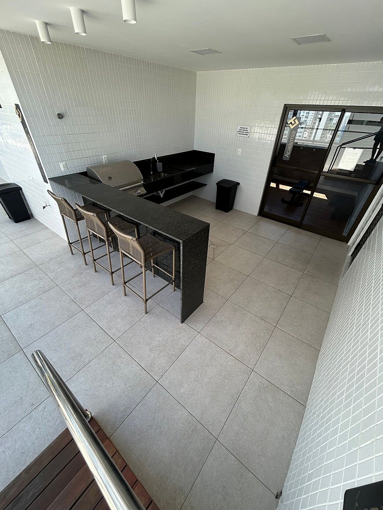 Melhores Flats - Novo, pertinho do mar de Tambaú