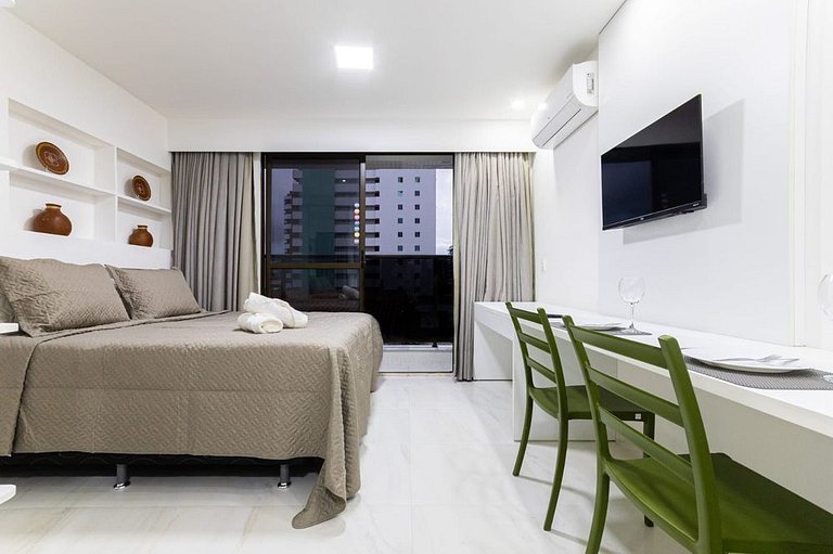Melhores Flats - Aconchego perto do mar