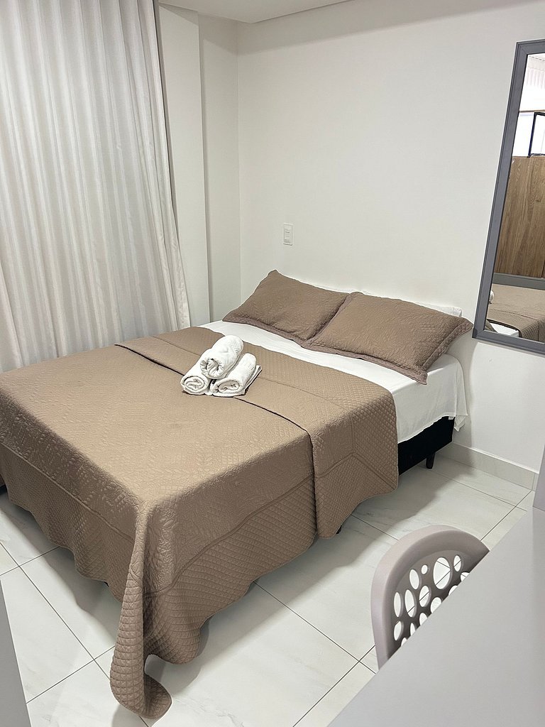 Melhores Flats - Agradável, pertinho do mar