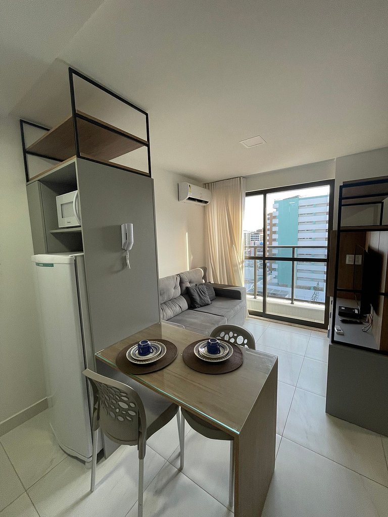 Melhores Flats - Agradável, pertinho do mar