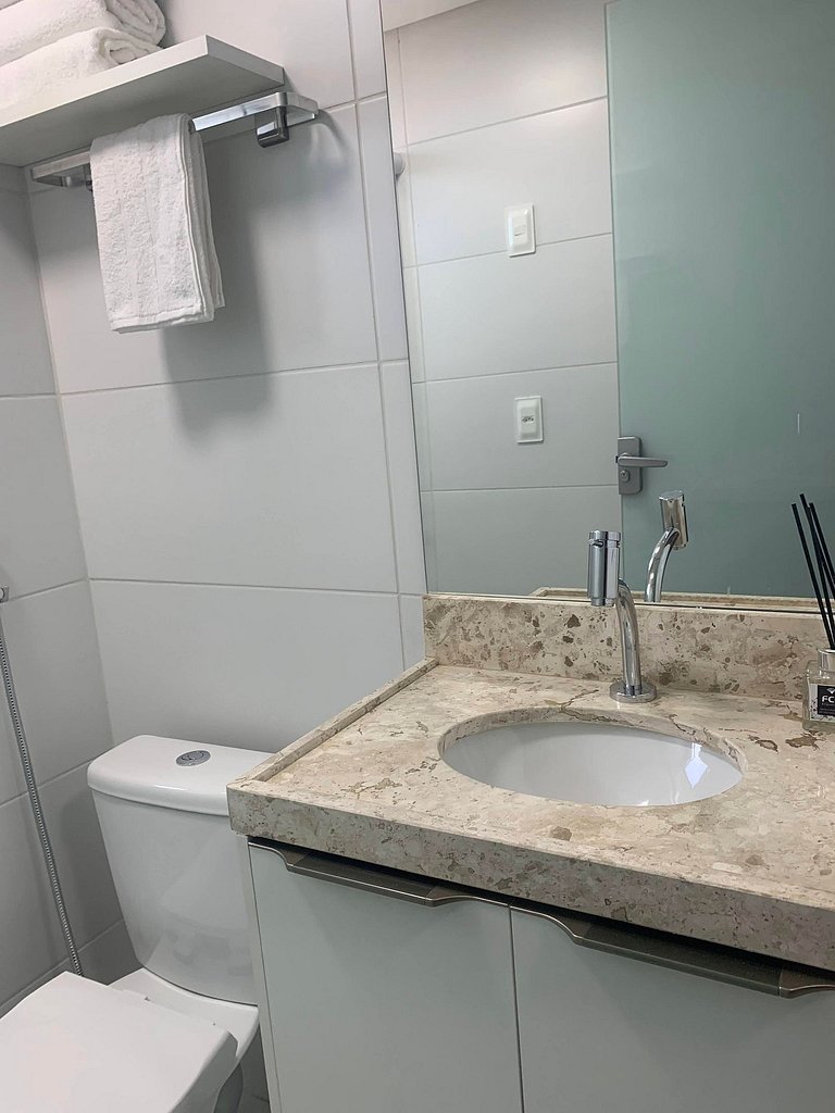 Melhores Flats - Novo, pertinho do mar de Tambaú