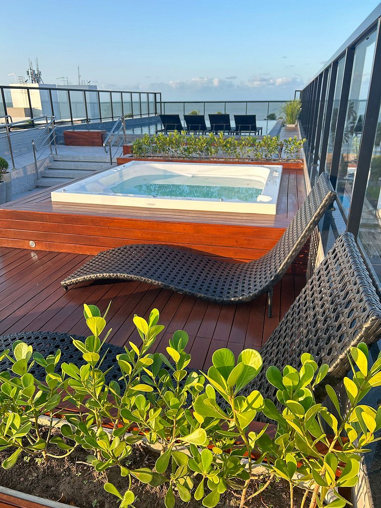 Melhores Flats - Único, pertinho do mar