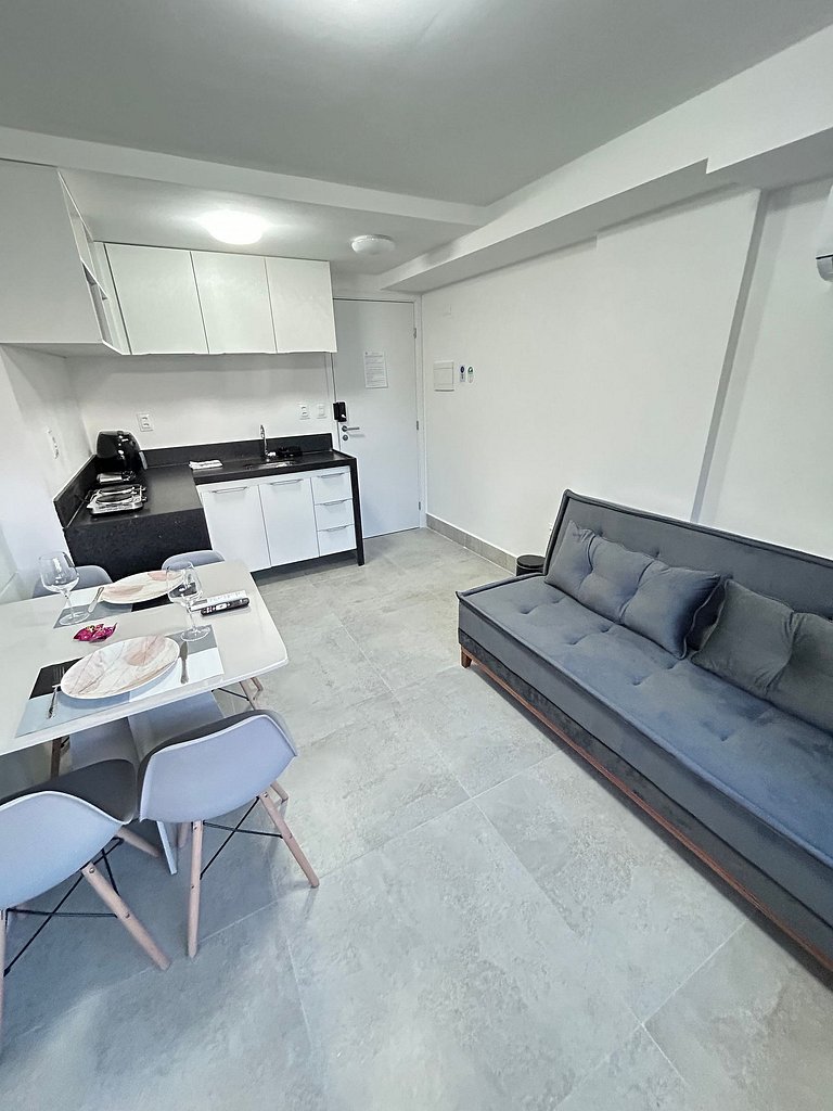Melhores Flats - Excepcional, pertinho do mar