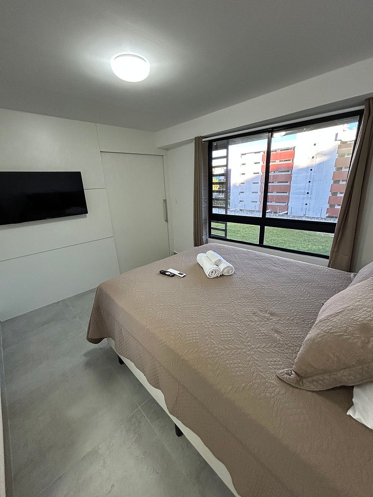 Melhores Flats - Excepcional, pertinho do mar