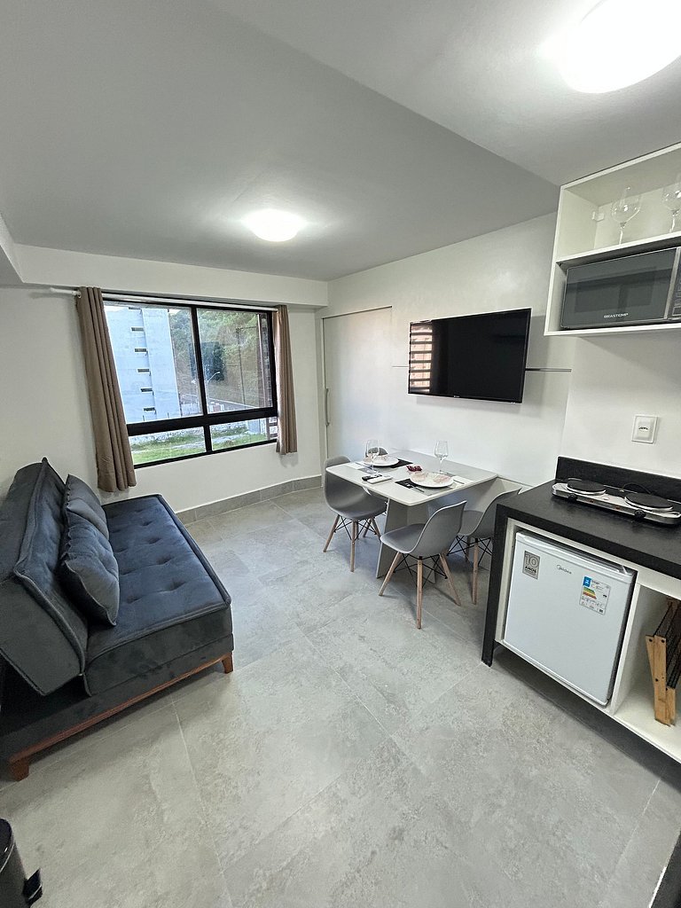 Melhores Flats - Excepcional, pertinho do mar