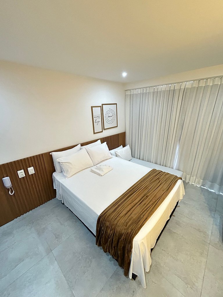 Melhores Flats - Charmoso, pertinho do mar