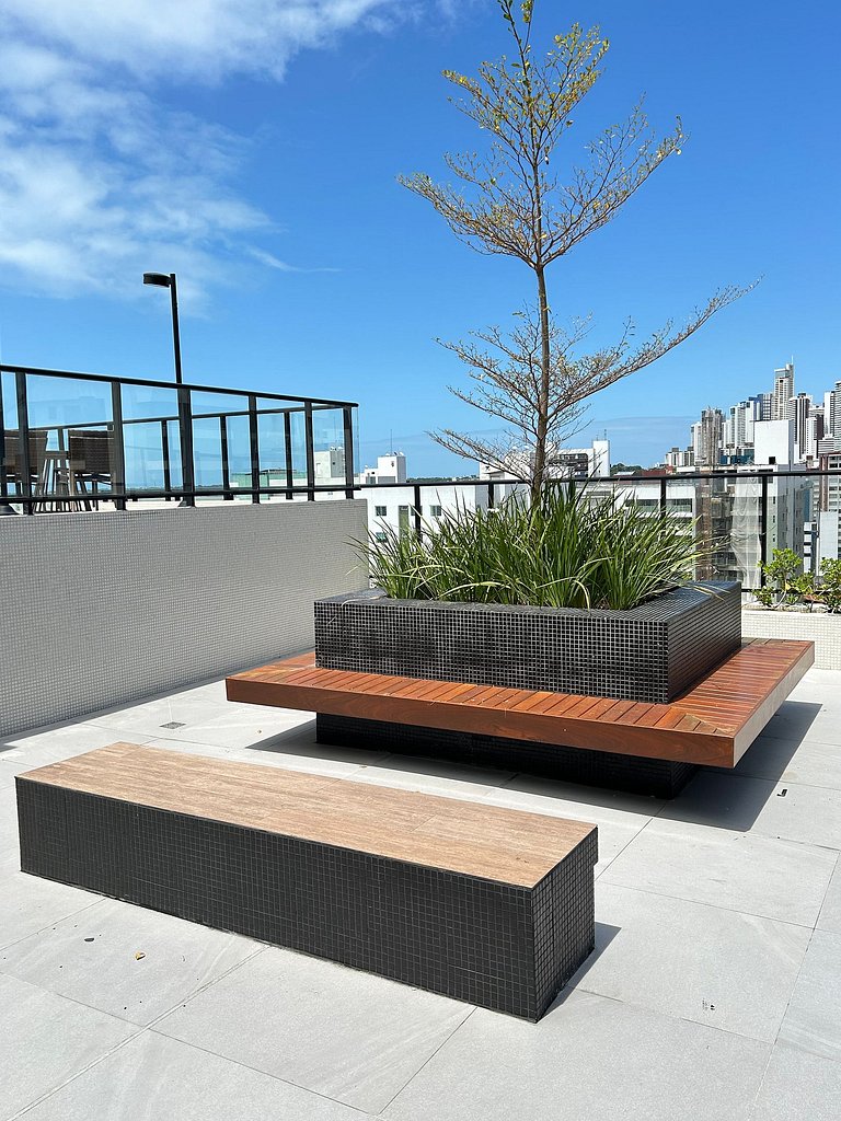 Melhores Flats - Primoroso, pertinho do mar