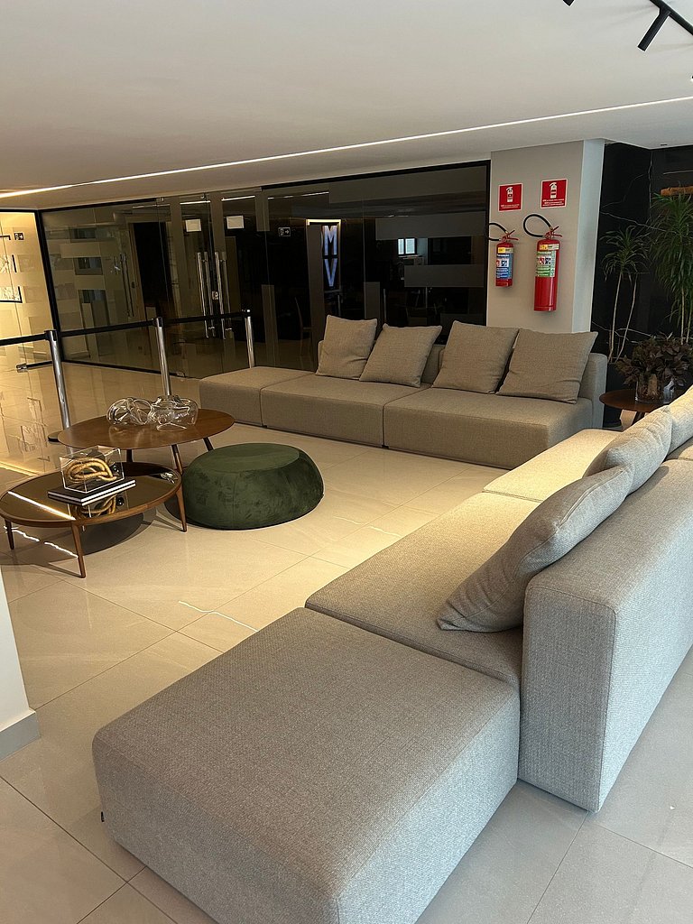 Melhores Flats - Primoroso, pertinho do mar