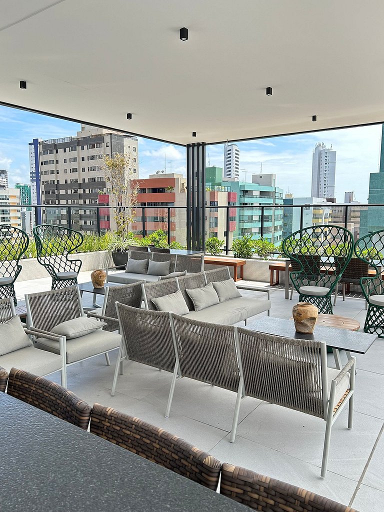 Melhores Flats - Lindo, pertinho do mar