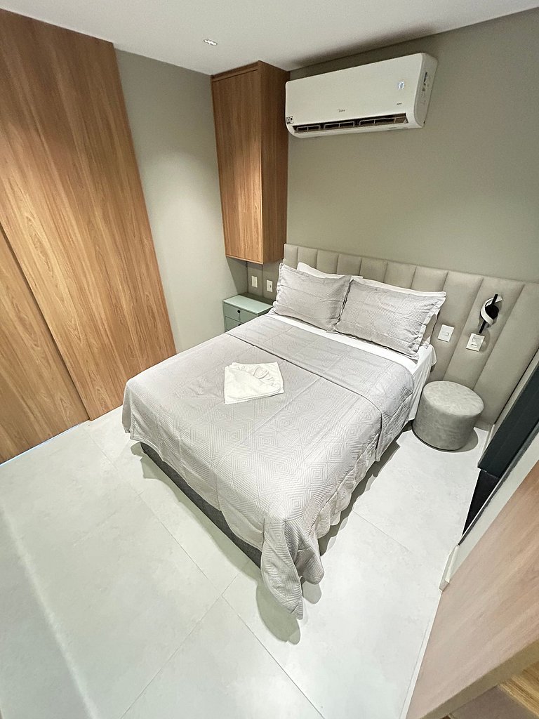 Melhores Flats - Luxuoso, beira-mar
