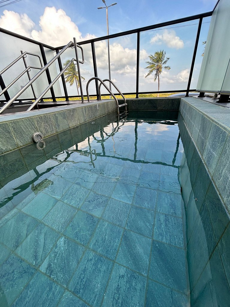 Melhores Flats - Luxuoso, beira-mar