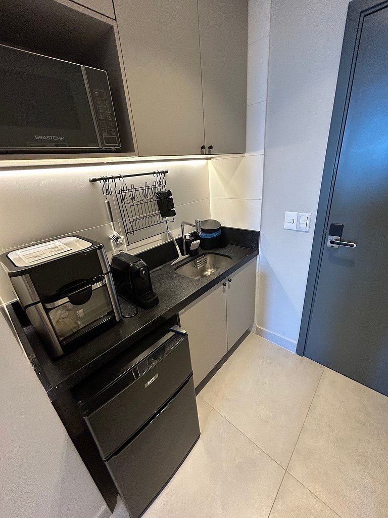 Melhores Flats - Piscina privativa, frente ao mar