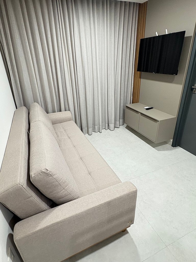 Melhores Flats - Jacuzzi privada, beira-mar, 2 qto