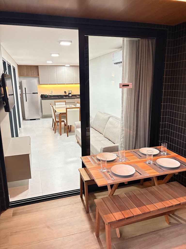 Melhores Flats - Jacuzzi privada, beira-mar, 2 qto