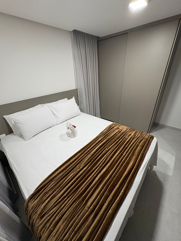 Melhores Flats - Jacuzzi privada, beira-mar, 2 qto