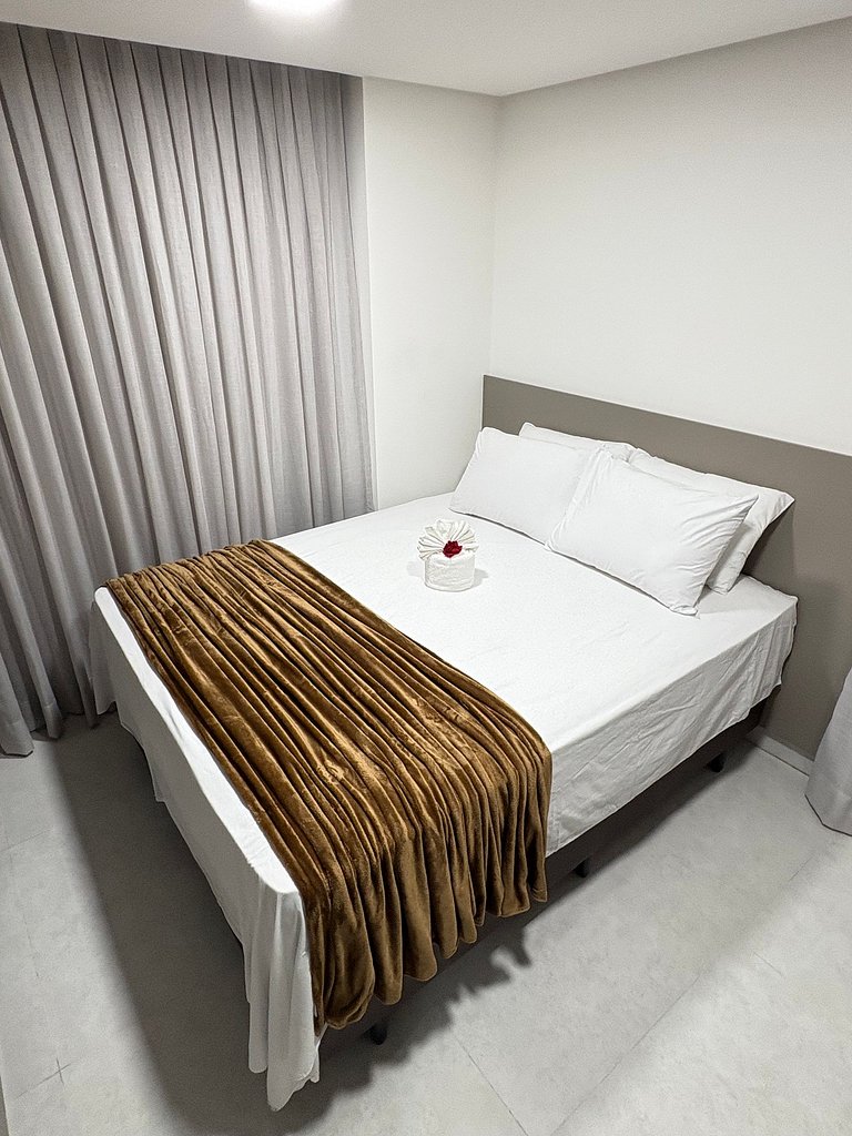 Melhores Flats - Jacuzzi privada, beira-mar, 2 qto
