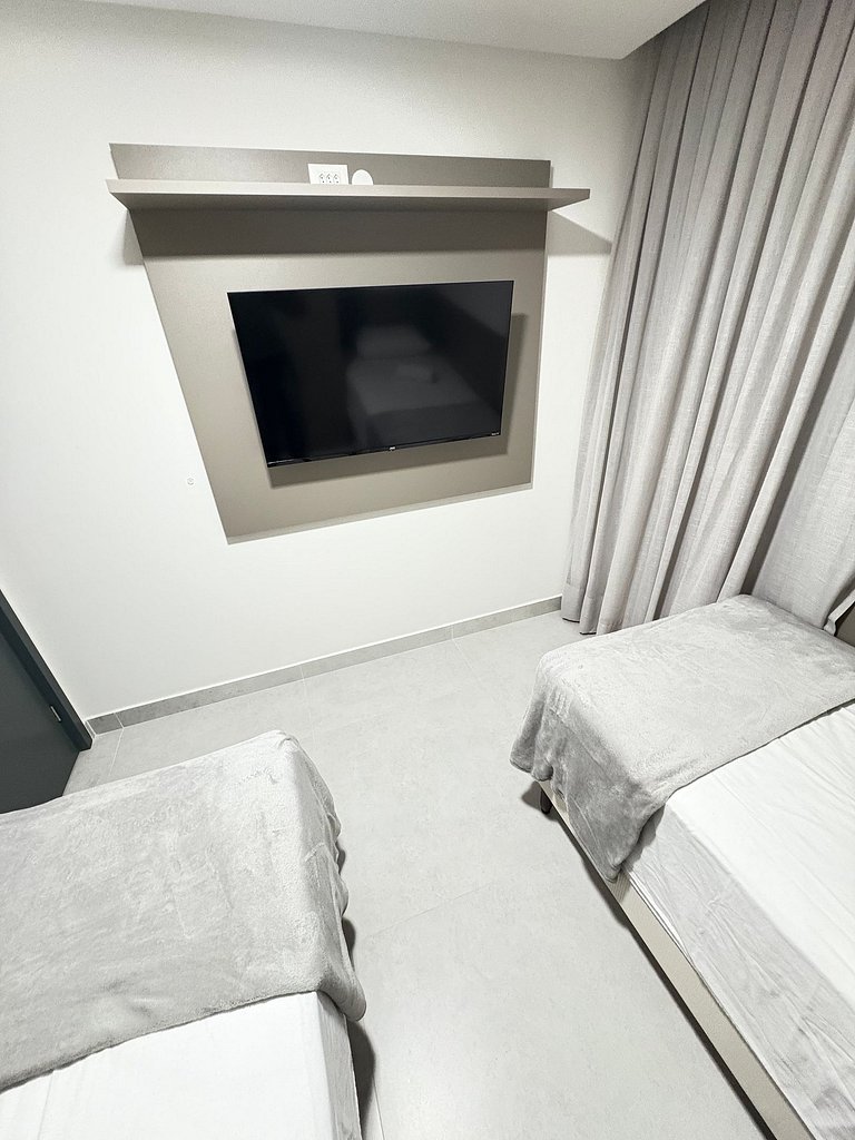 Melhores Flats - Jacuzzi privada, beira-mar, 2 qto