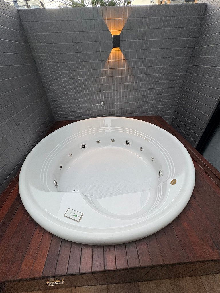 Melhores Flats - Jacuzzi privada, beira-mar, 2 qto