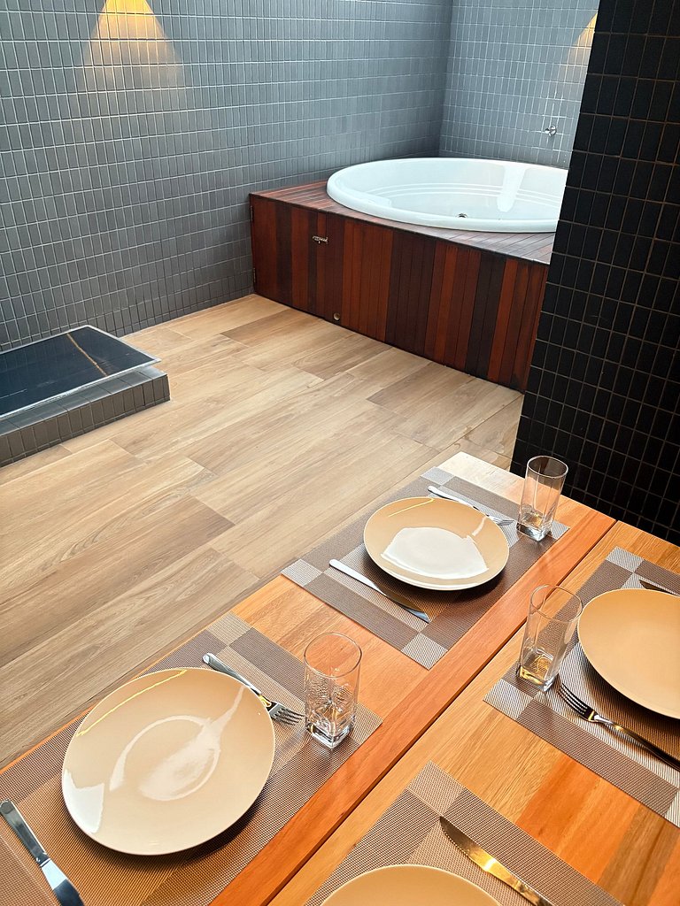 Melhores Flats - Jacuzzi privada, beira-mar, 2 qto