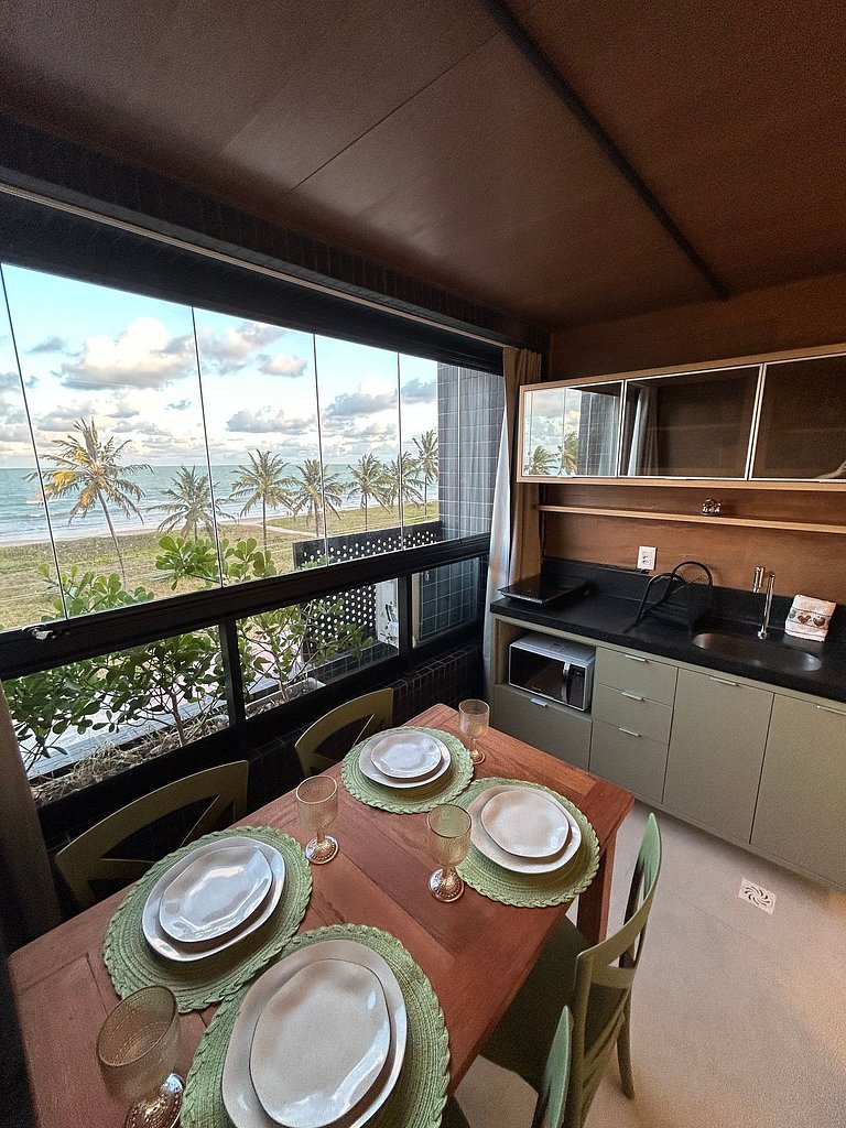 Melhores Flats - Inesquecível, vista para o mar