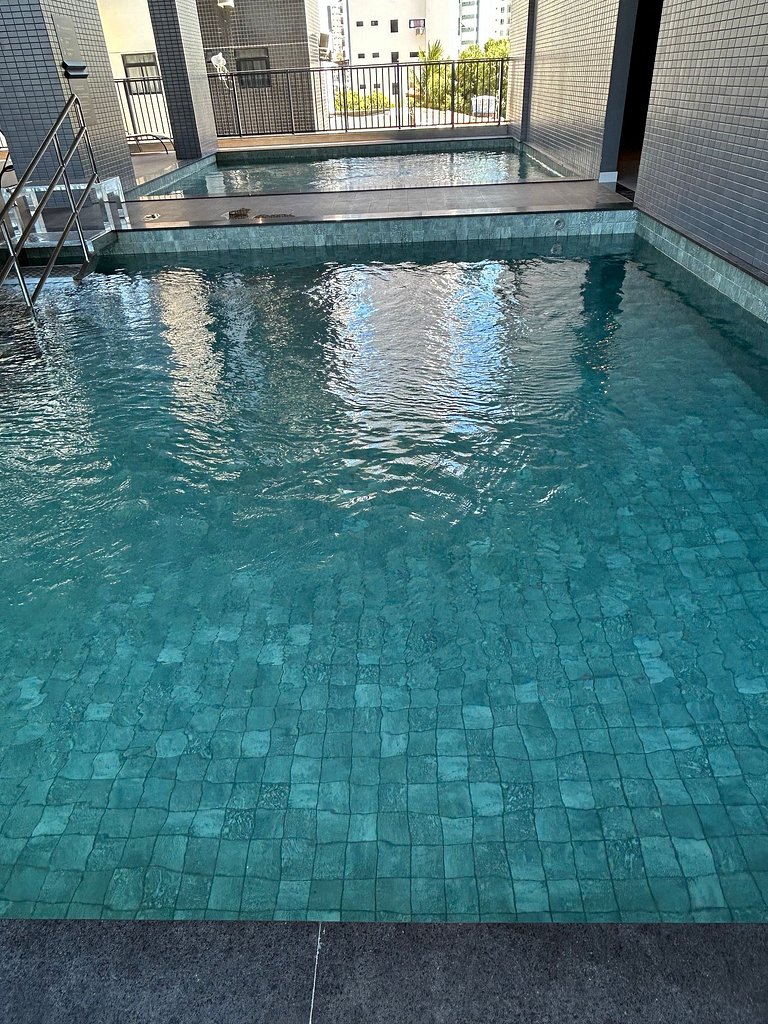 Melhores Flats - Piscina aquecida, perto do mar