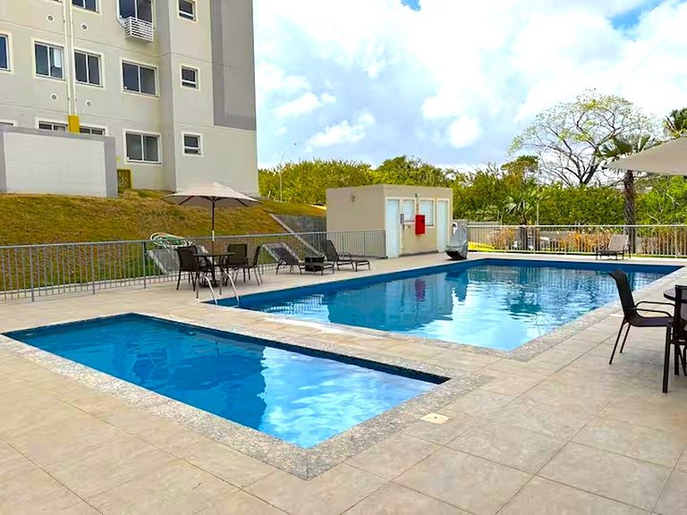 Melhores Flats - Sublime, 2 qtos, 10 min do mar
