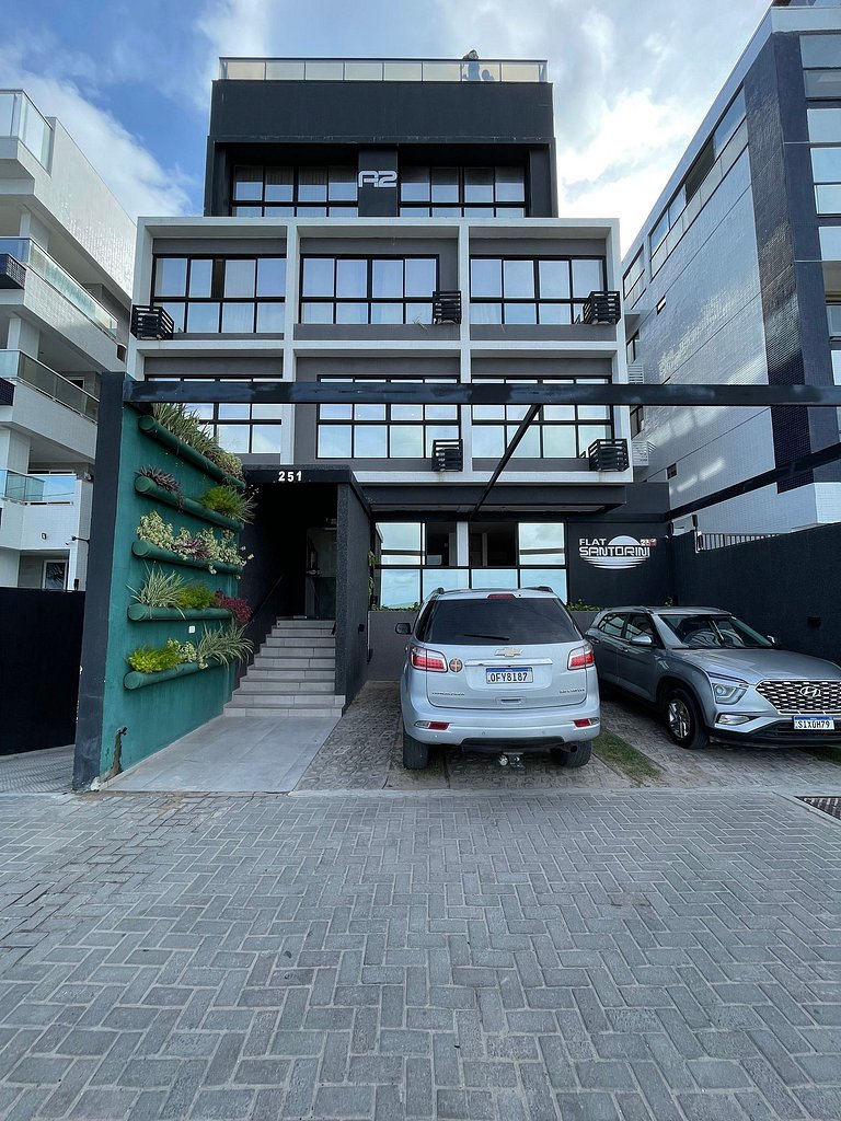 Melhores Flats - Espaçoso, pé na areia do mar