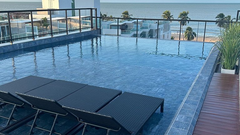 Melhores Flats - Excepcional, pertinho do mar