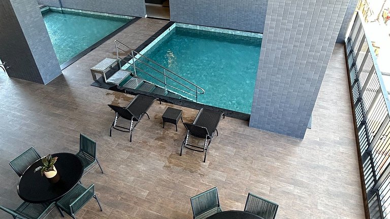 Melhores Flats - Piscina aquecida, perto do mar