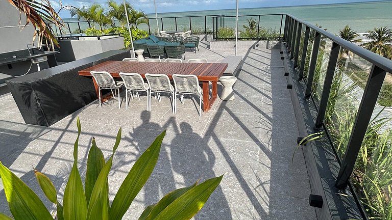 Melhores Flats - Jacuzzi privada, beira-mar, 2 qto