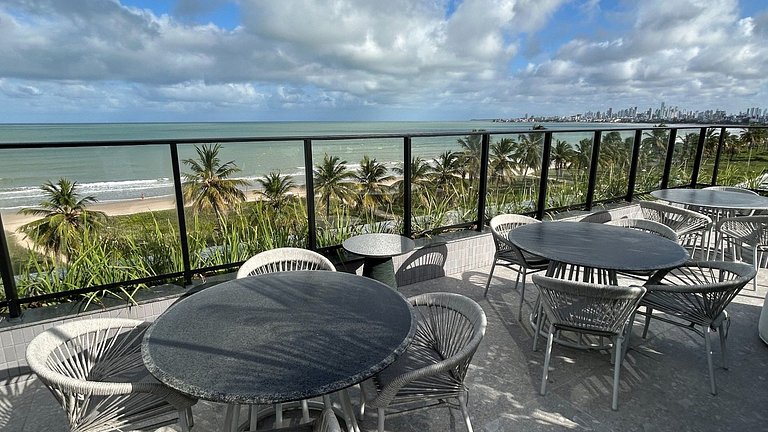 Melhores Flats - Inesquecível, vista para o mar