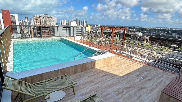 Melhores Flats - Formosura 5min da praia de Tambaú