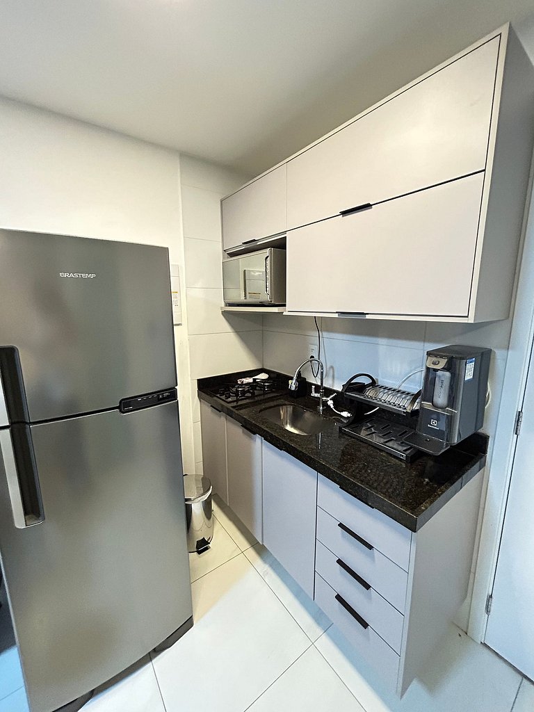 Melhores Flats - Elegante, a 300m do mar