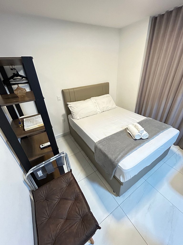 Melhores Flats - Elegante, a 300m do mar