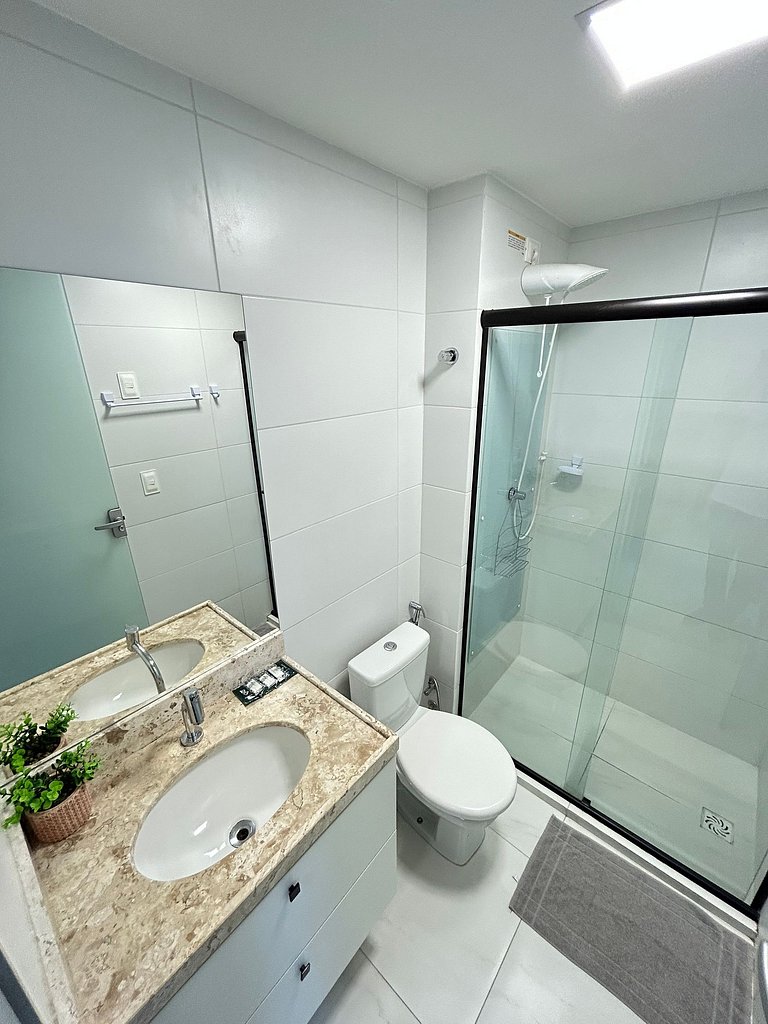 Melhores Flats - Elegante, a 300m do mar