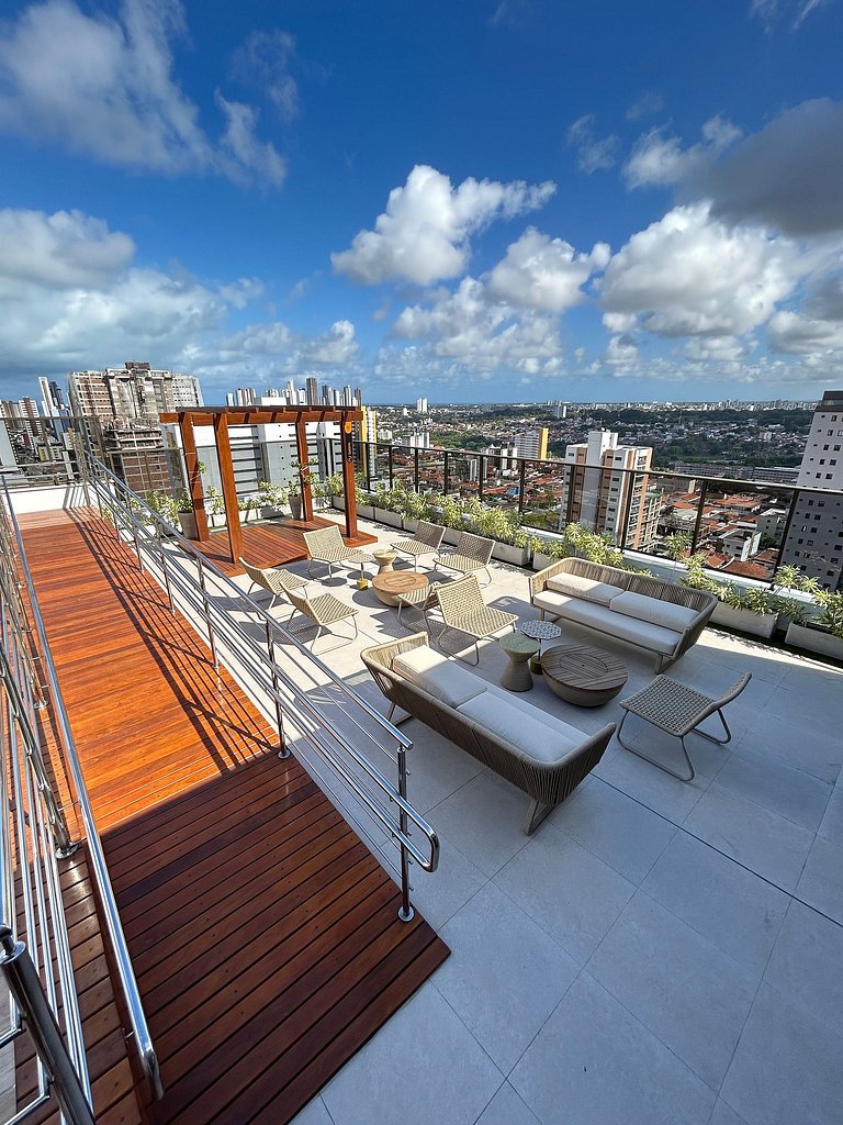 Melhores Flats - Linda vista, a 10min da praia