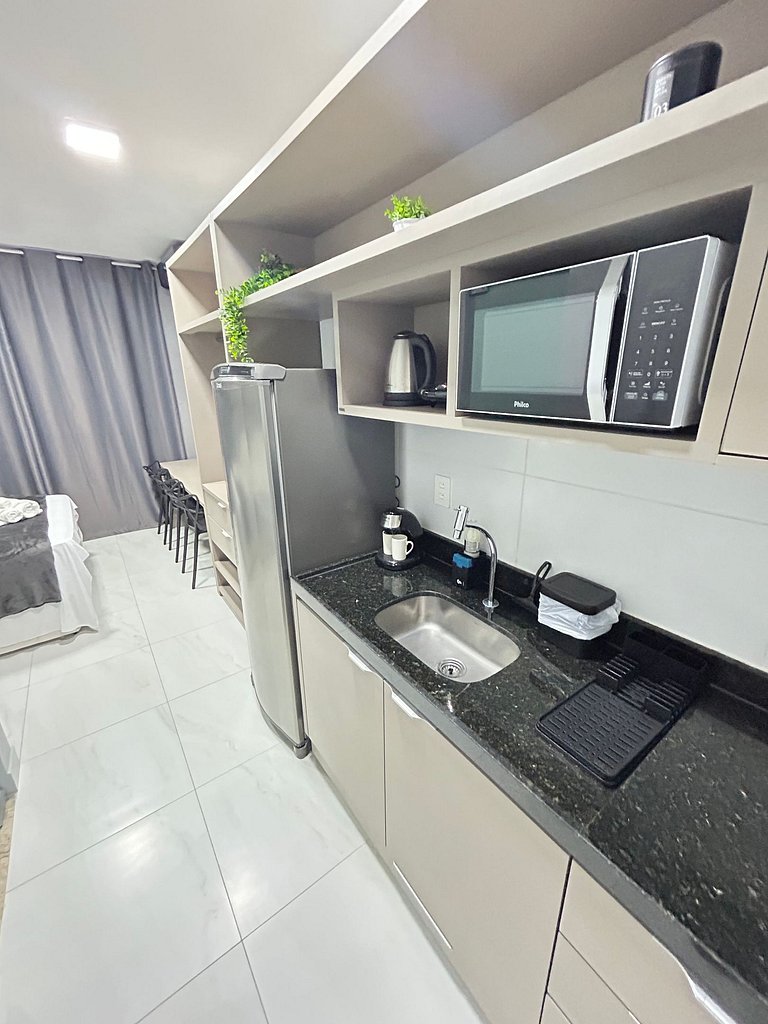 Melhores Flats - Linda vista, a 10min da praia