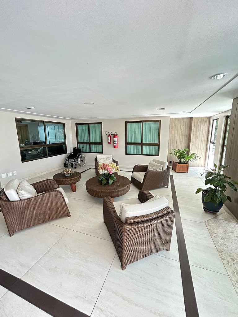 Melhores Flats - Esplêndido, beira-mar