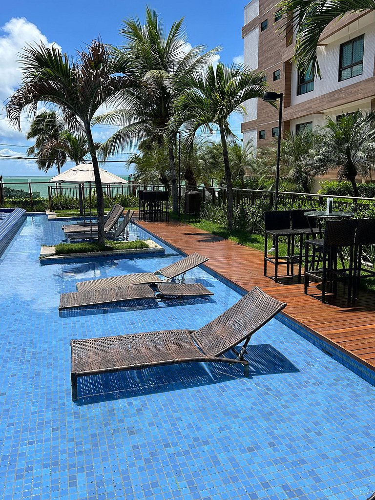 Melhores Flats - Esplêndido, beira-mar