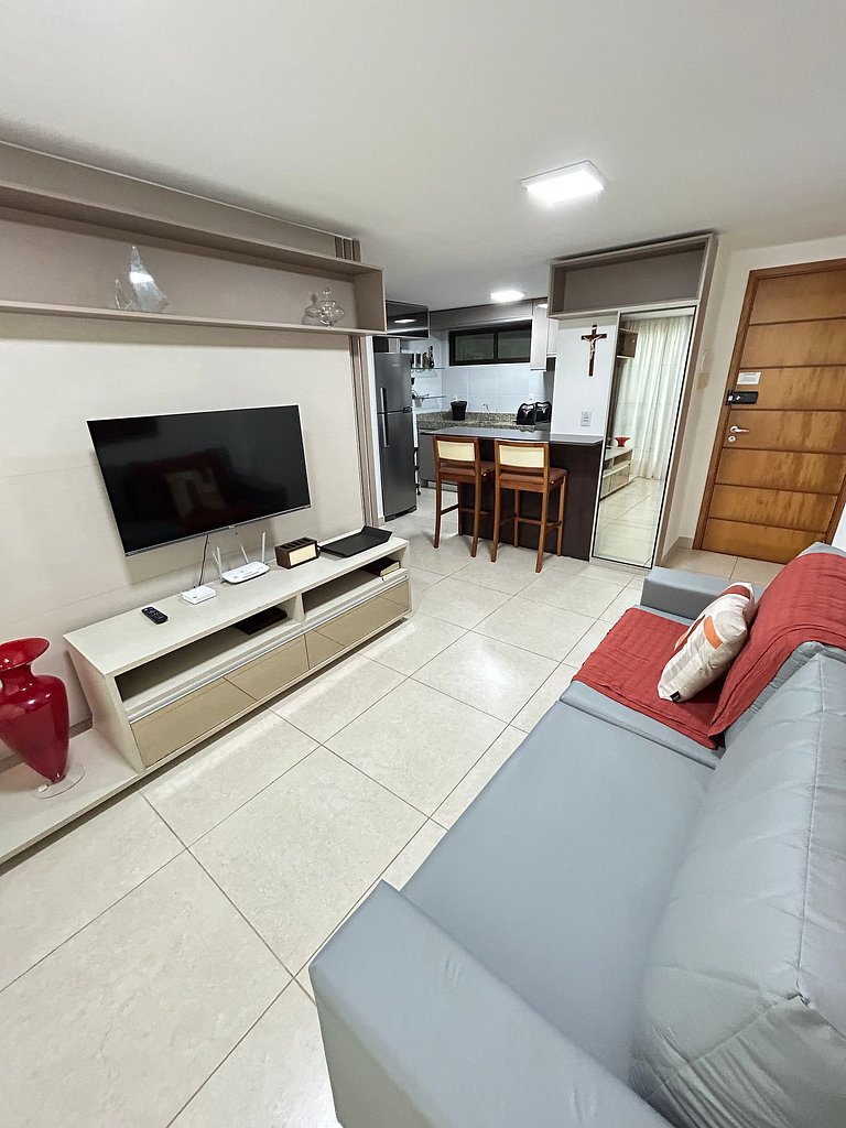 Melhores Flats - Esplêndido, beira-mar