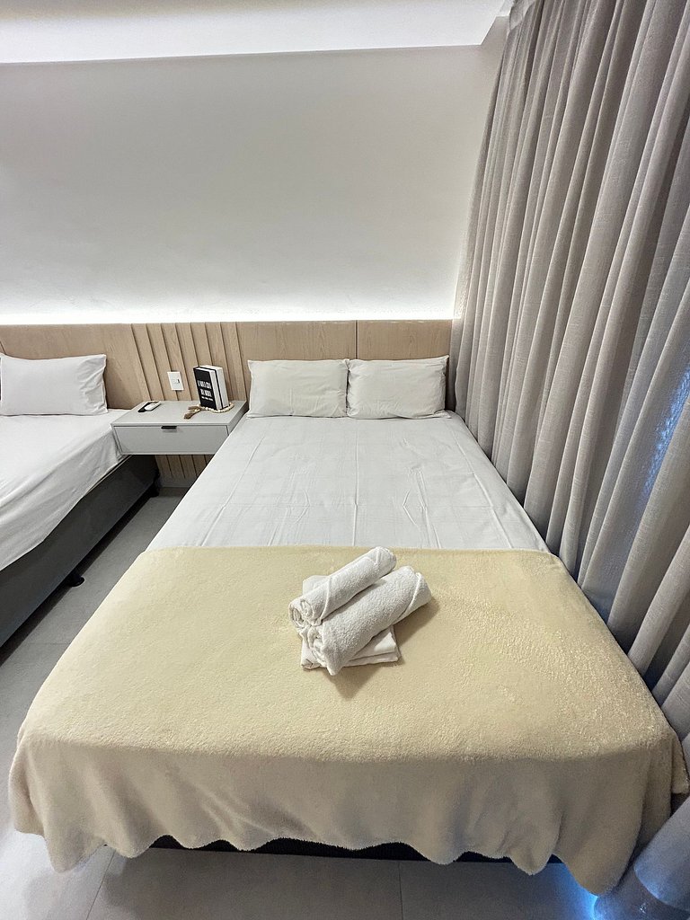 Melhores Flats - Exclusividade, vista para o mar