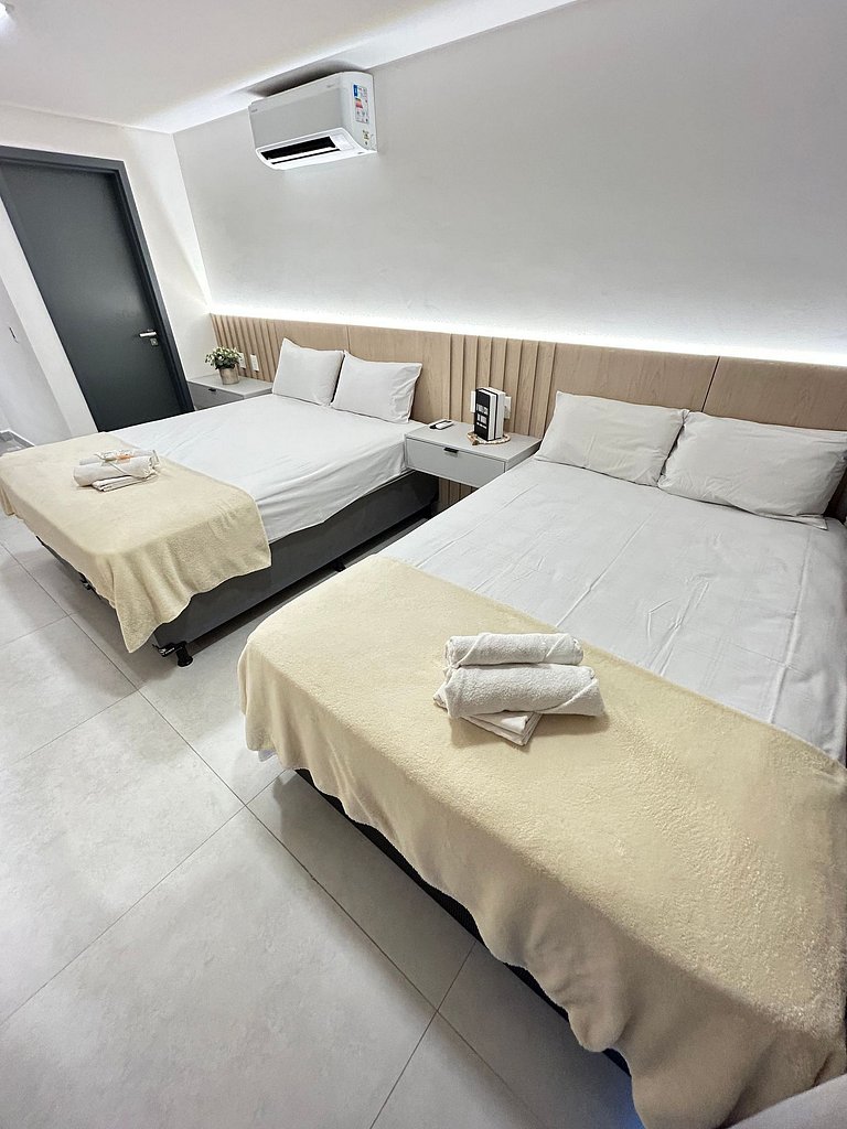 Melhores Flats - Exclusividade, vista para o mar