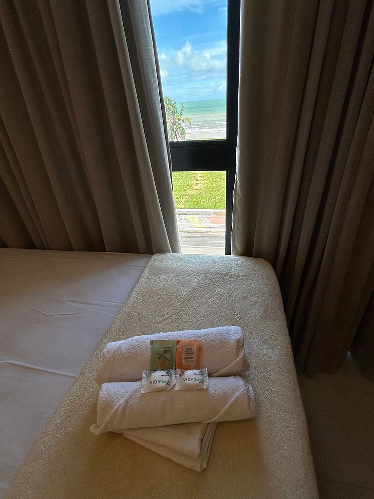 Melhores Flats - Exclusividade, vista para o mar