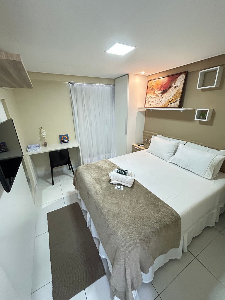 Melhores Flats - Divino, pertinho do mar