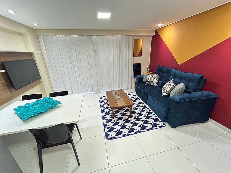 Melhores Flats - Divino, pertinho do mar