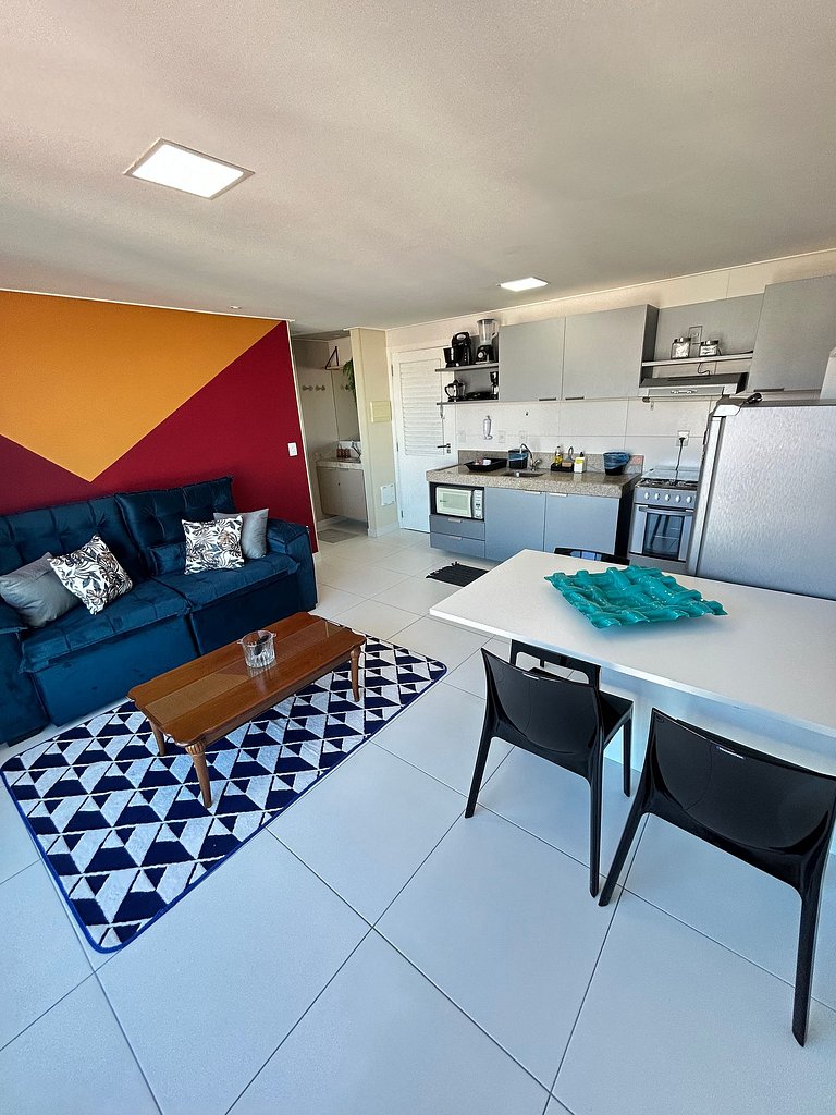 Melhores Flats - Divino, pertinho do mar