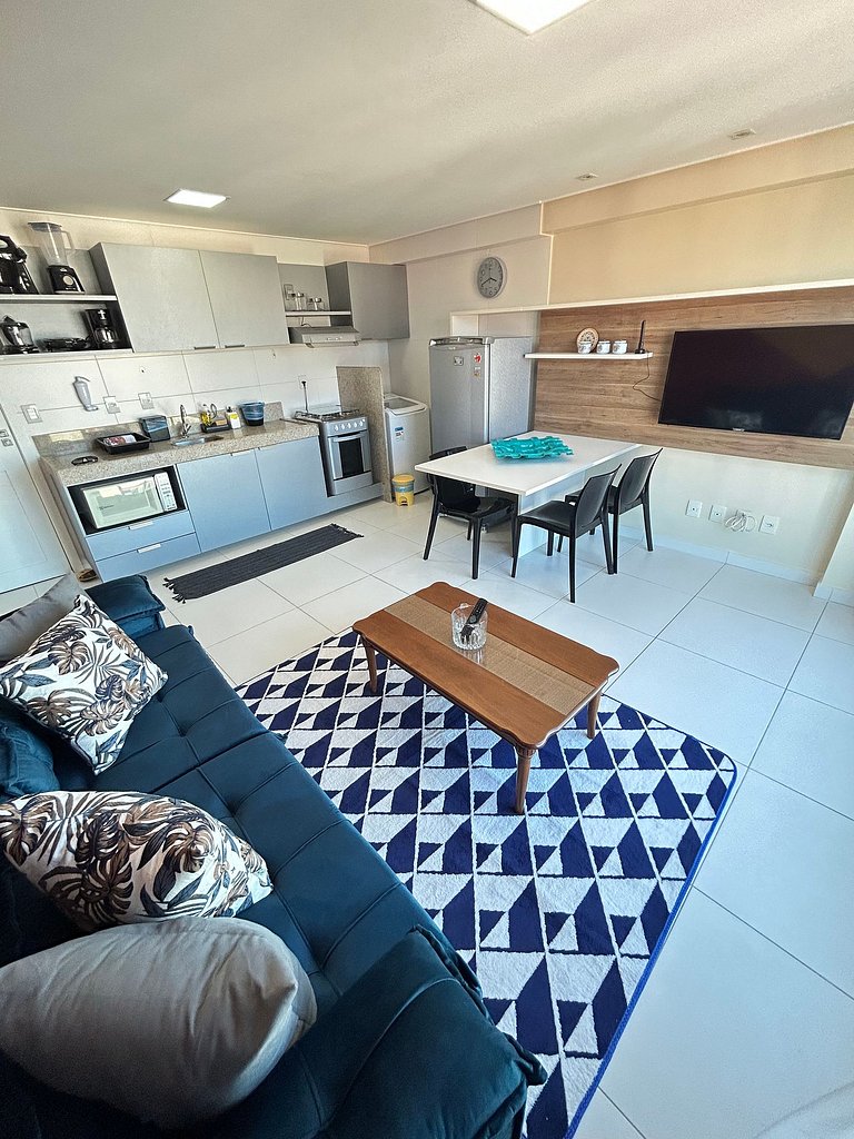 Melhores Flats - Divino, pertinho do mar