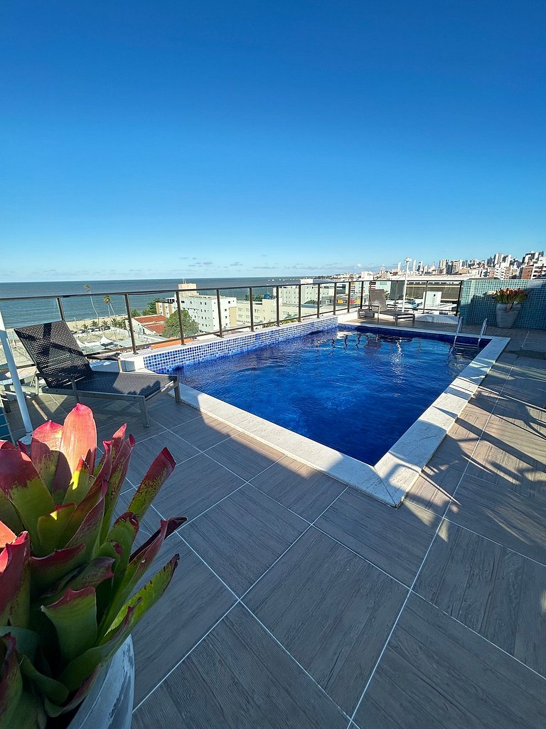 Melhores Flats - Divino, pertinho do mar
